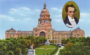 Postcard booklet, State Capitol, Austin, Texas, USA