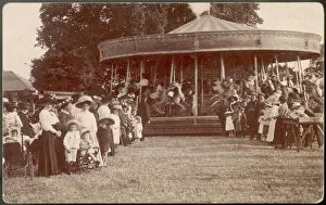 Merry Collection: Postcard of Carousel