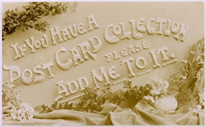 Nov15 Gallery: If you have a postcard collection - Add me to it