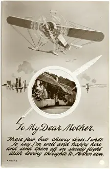 A postcard, to my dear mother