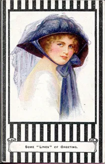 Wordplay Prints: Postcard, Some Lines of Greeting Date: early 20th century