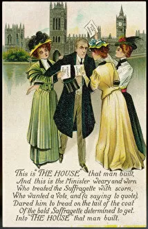 Suffragettes Gallery: Postcard / Minister