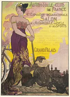 Poster for the 4th Paris Motor Show 1901