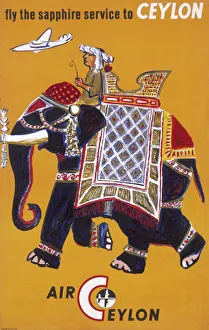 Ornate Gallery: Poster advertising Air Ceylon