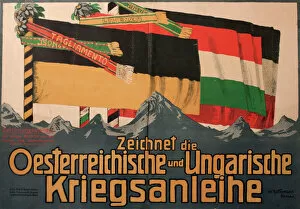 Nationalism Collection: Poster advertising Austro-Hungarian War Bonds