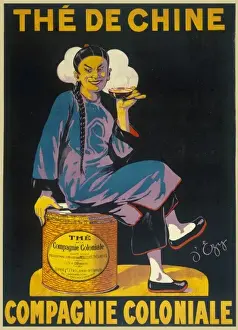 Compagnie Prints: Poster advertising China Tea