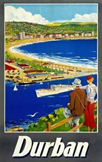 Fence Collection: Poster advertising Durban, South Africa