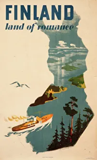 Europe Gallery: Poster advertising Finland