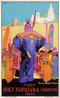 Belief Collection: Poster advertising Holy Isipatana