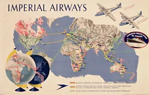 Vacation Collection: Poster advertising Imperial Airways