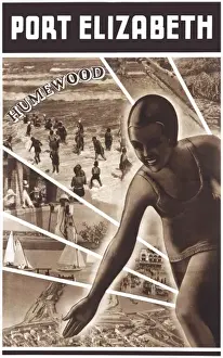 Poster advertising Port Elizabeth, South Africa