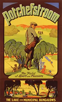 Diving Prints: Poster advertising Potchefstroom, South Africa