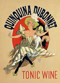 Neckline Collection: Poster advertising Quinquina Dubonnet