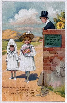 Images Dated 30th May 2017: Poster advertising Sunlight Soap