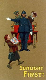 Images Dated 30th May 2017: Poster advertising Sunlight Soap