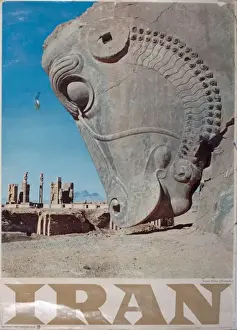 Poster advertising trips to Iran