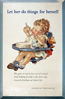 Images Dated 16th February 2015: Poster advertising Trufood