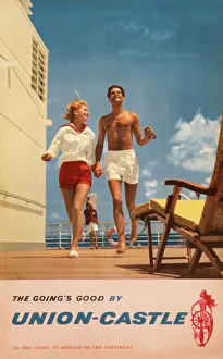 Couple in Deck Chairs