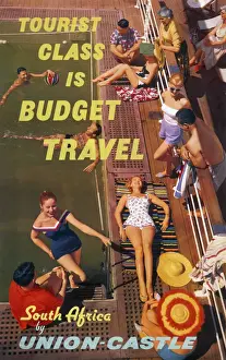 Tourist Prints: Poster advertising Union Castle