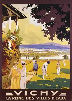 Poster advertising Vichy