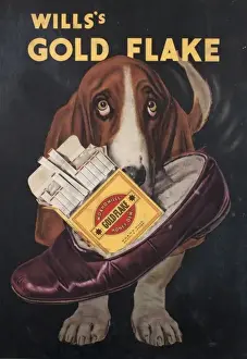 Flake Prints: Poster advertising Willss Gold Flake