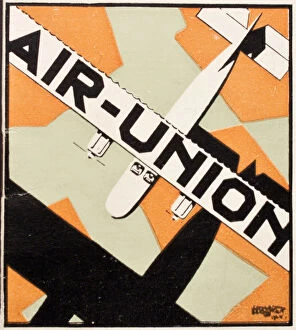 Images Dated 15th September 2015: Poster, Air-Union