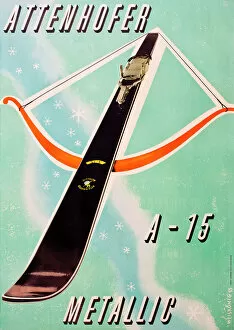 Images Dated 22nd December 2017: Poster, Attenhofer Metallic A-15 crossbow