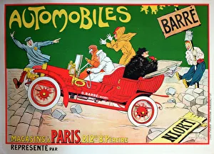 Automobiles Prints: Poster, Barre Cars, Paris