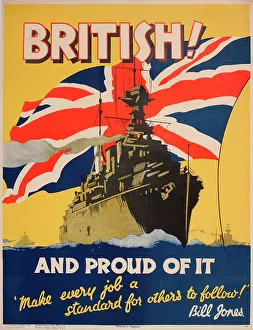 Standards Prints: Poster, British! And Proud Of It