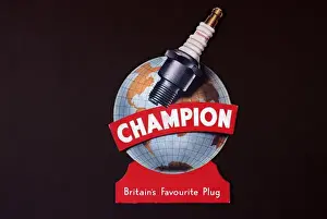 Plug Prints: Poster, Champion plug