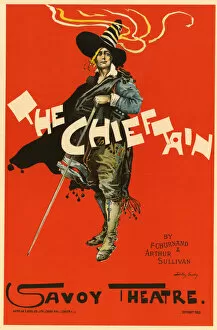 Poster, The Chieftain, Savoy Theatre, London