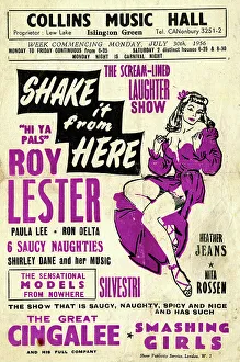 Poster, Collins Music Hall, Islington Green, London