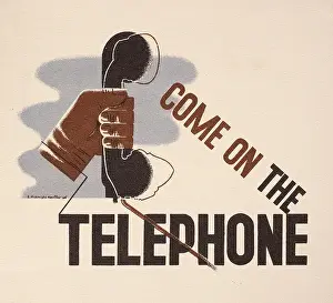 Poster, Come on the Telephone