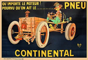 Michel Prints: Poster, Continental tyres