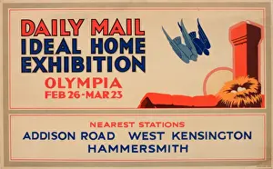 Nest Prints: Poster, Daily Mail Ideal Home Exhibition