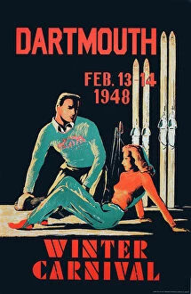 Dartmouth Collection: Poster, Dartmouth Winter Carnival