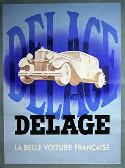 Delage Collection: Poster, Delage cars