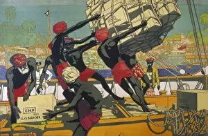Cargo Gallery: Poster depicting Colombo, Ceylon