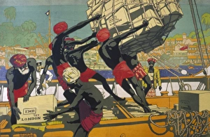 Ceylon Gallery: Poster depicting Colombo, Ceylon