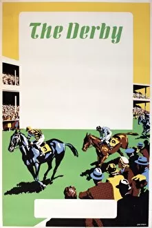 Images Dated 17th November 2011: Poster Design for the Derby