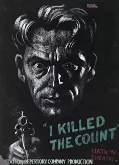 Murderer Collection: Poster design, I Killed The Count