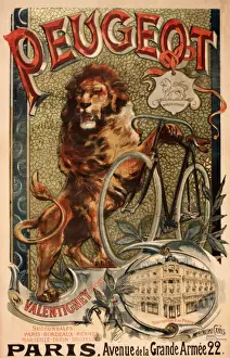 Peugeot Prints: Poster design, Peugeot Valentigney