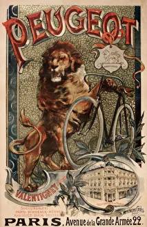 Posters Gallery: Poster design, Peugeot Valentigney