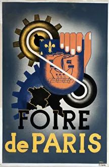 Poster, Foire de Paris, Paris Fair