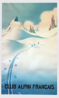 Poster, French Alpine Club