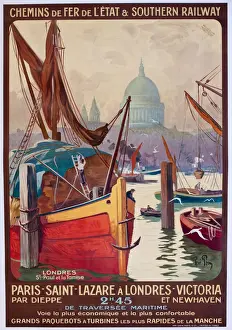Poster, French railways