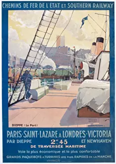 Poster, French railways