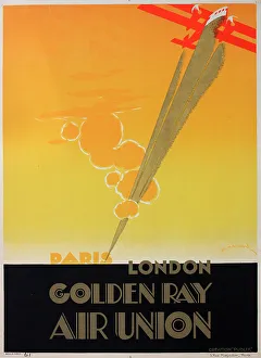 Maurus Prints: Poster, Golden Ray Air Union