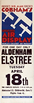 Aldenham Gallery: Poster, Great Air Display, Elstree