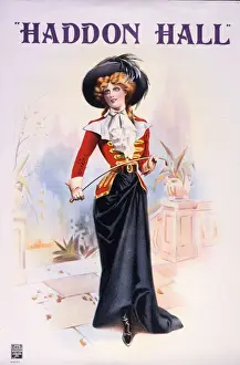 Poster, Haddon Hall, light opera by Arthur Sullivan